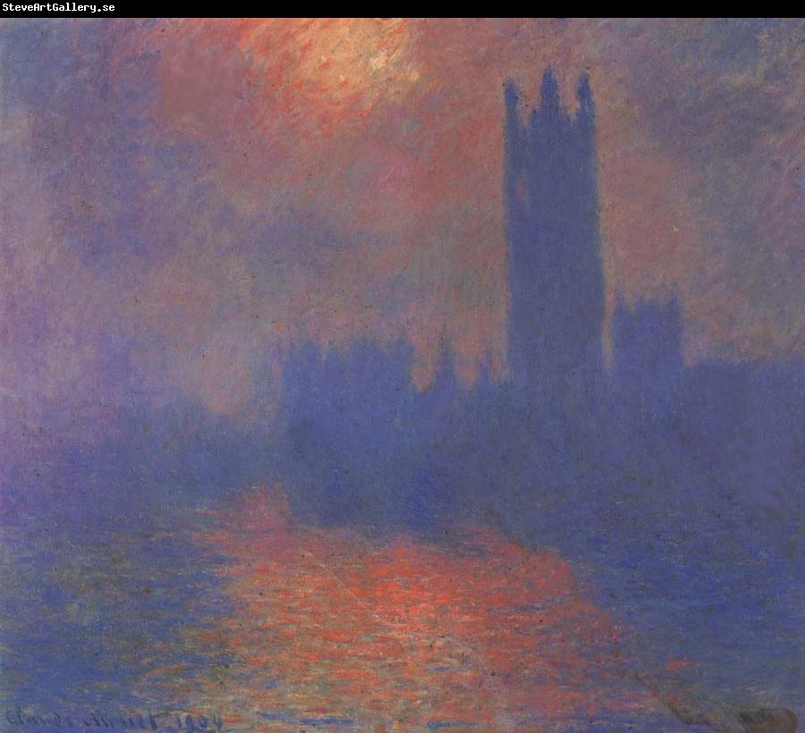 Claude Monet London,Parliament